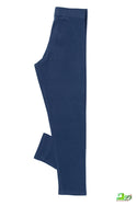 Girl's Full-Length Navy Blue Leggings