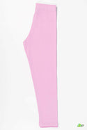 Girl's Full-Length Rose Pink Leggings
