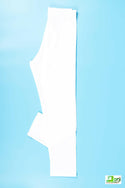 Girl's Full-Length White Leggings