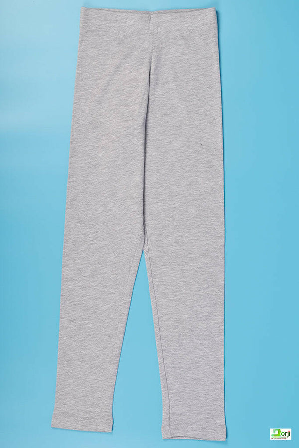 Girl's Full-Length Ash Leggings