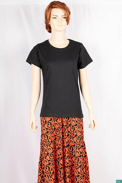 Ladies T-Shirts, Black