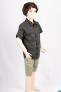 Boys Comfortable stylish, Casual Shorts are with pockets and adjustable elastic waist.