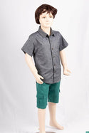 Boys Comfortable stylish, Casual Shorts are with pockets and adjustable elastic waist.