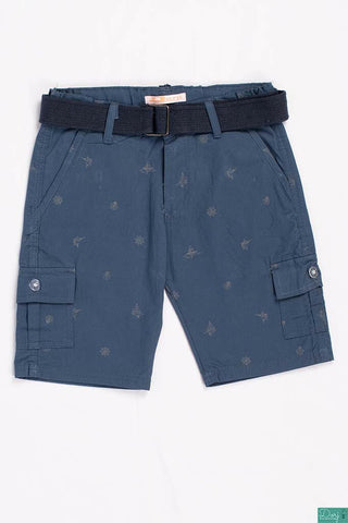 Boys Comfortable stylish, Casual Shorts are with pockets and adjustable elastic waist.