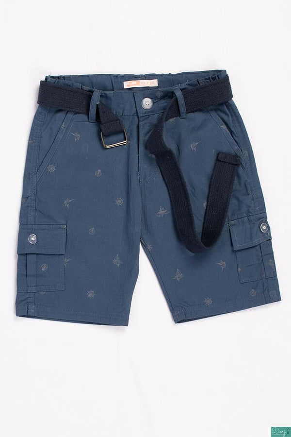 Boys Comfortable stylish, Casual Shorts are with pockets and adjustable elastic waist.