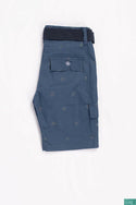 Boys Comfortable stylish, Casual Shorts are with pockets and adjustable elastic waist.
