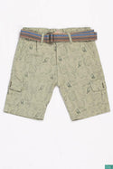 Boys Comfortable stylish, Casual Shorts are with pockets and adjustable elastic waist.