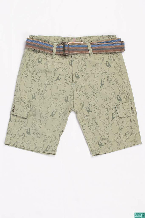 Boys Comfortable stylish, Casual Shorts are with pockets and adjustable elastic waist.
