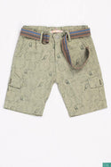 Boys Comfortable stylish, Casual Shorts are with pockets and adjustable elastic waist.
