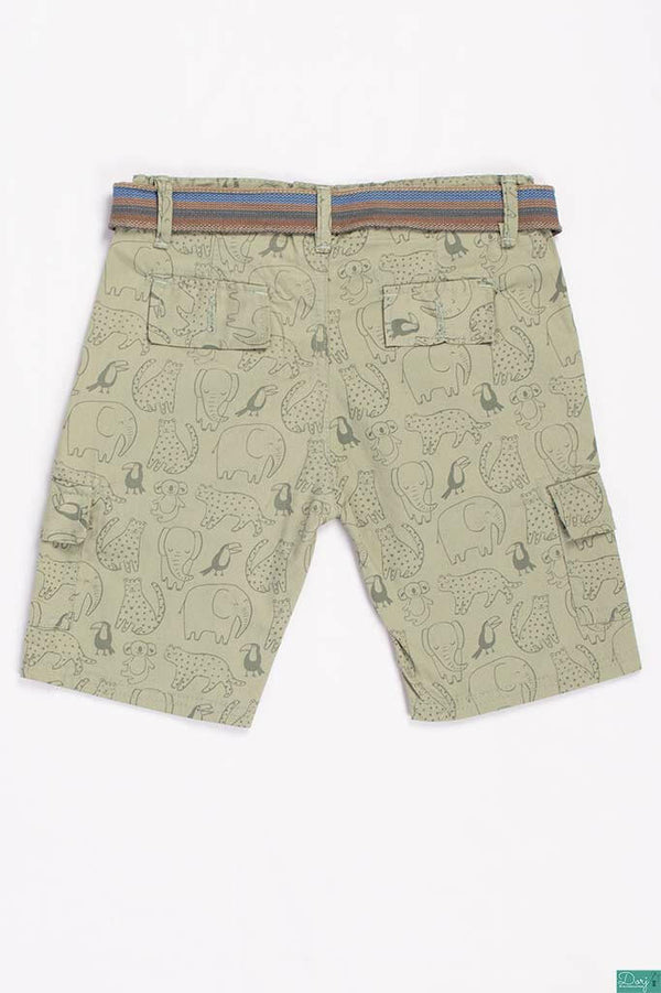 Boys Comfortable stylish, Casual Shorts are with pockets and adjustable elastic waist.