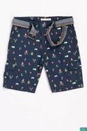 Boys Comfortable stylish, Casual Shorts are with pockets and adjustable elastic waist.
