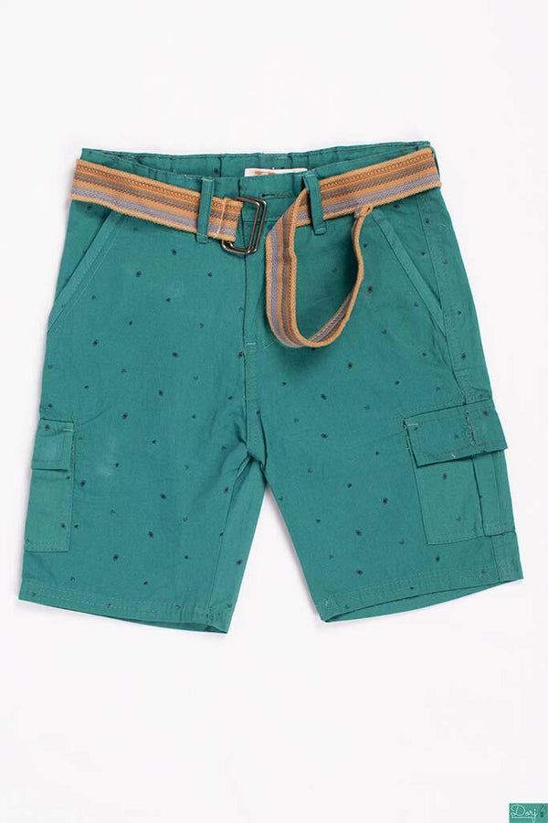 Boys Comfortable stylish, Casual Shorts are with pockets and adjustable elastic waist.