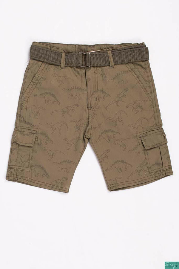 Boys Comfortable stylish, Casual Shorts are with pockets and adjustable elastic waist.