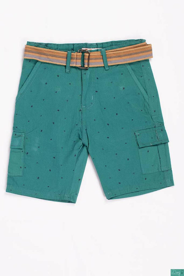 Boys Comfortable stylish, Casual Shorts are with pockets and adjustable elastic waist.