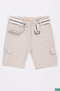 Boys Comfortable stylish, Casual Shorts are with pockets and adjustable elastic waist.
