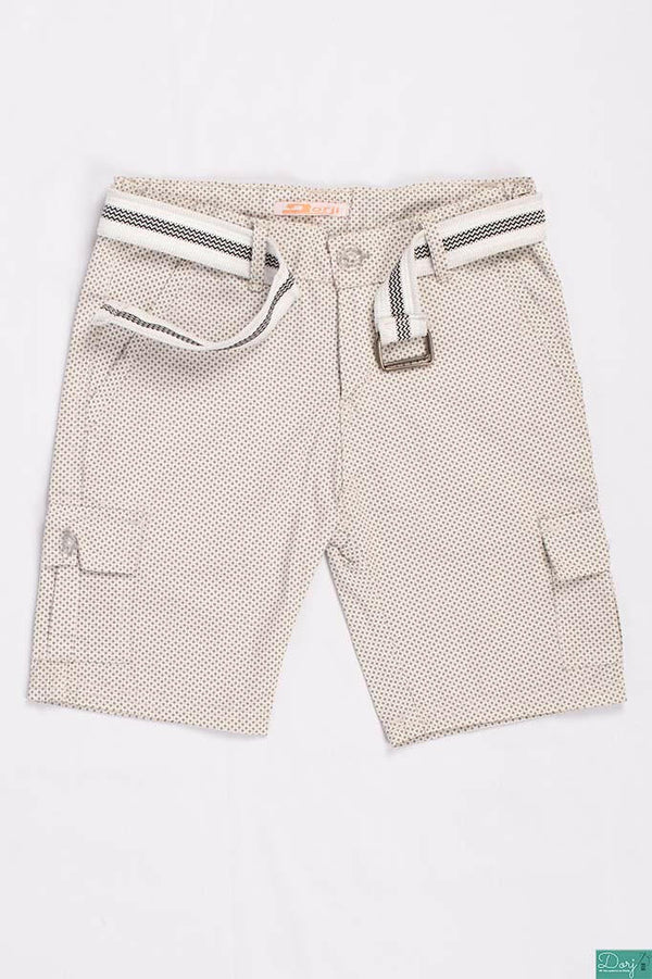 Boys Comfortable stylish, Casual Shorts are with pockets and adjustable elastic waist.