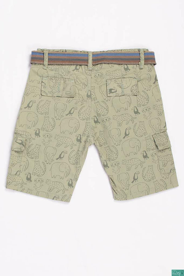 Boys Comfortable stylish, Casual Shorts are with pockets and adjustable elastic waist.
