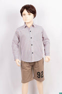 Boys full sleeve regular fit Shirt  with pocket.