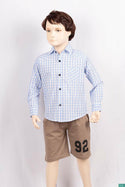 Boys full sleeve slim fit Shirt with pocket.