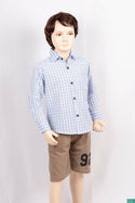 Boys full sleeve slim fit Shirt with pocket.
