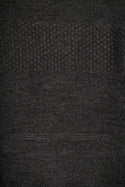 Men’s Black Round Neck Full Sleeve Sweater - Dorji