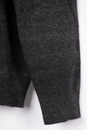 Men’s Black zip Full Sleeve Sweater - Dorji