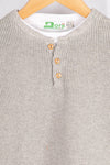 Boy's full sleeve round neck casual fit knitted T-shirt