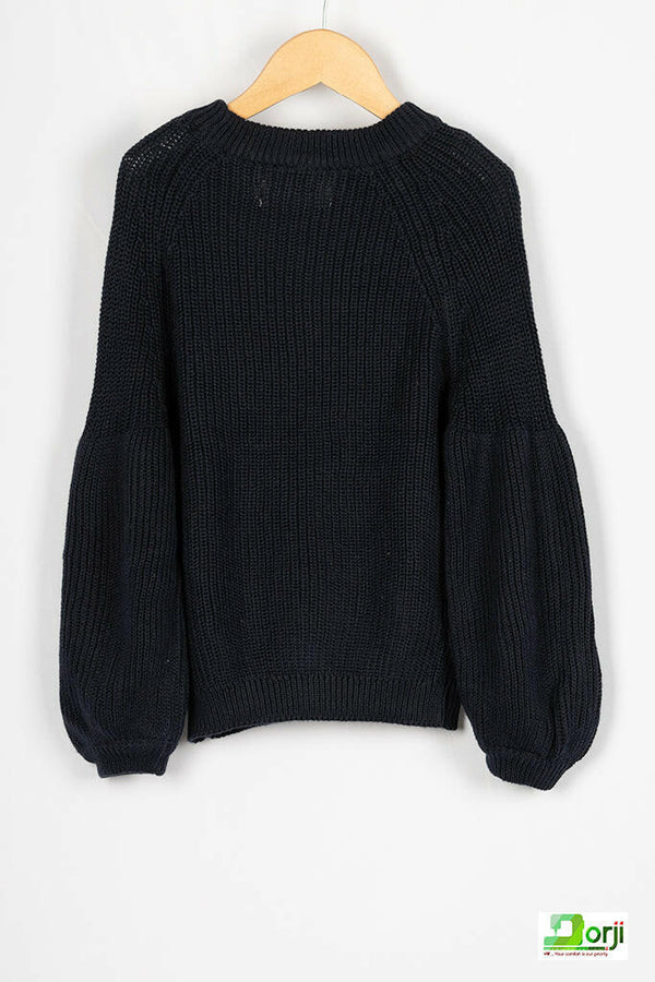Girl's Raglan Sleeve Knitwear