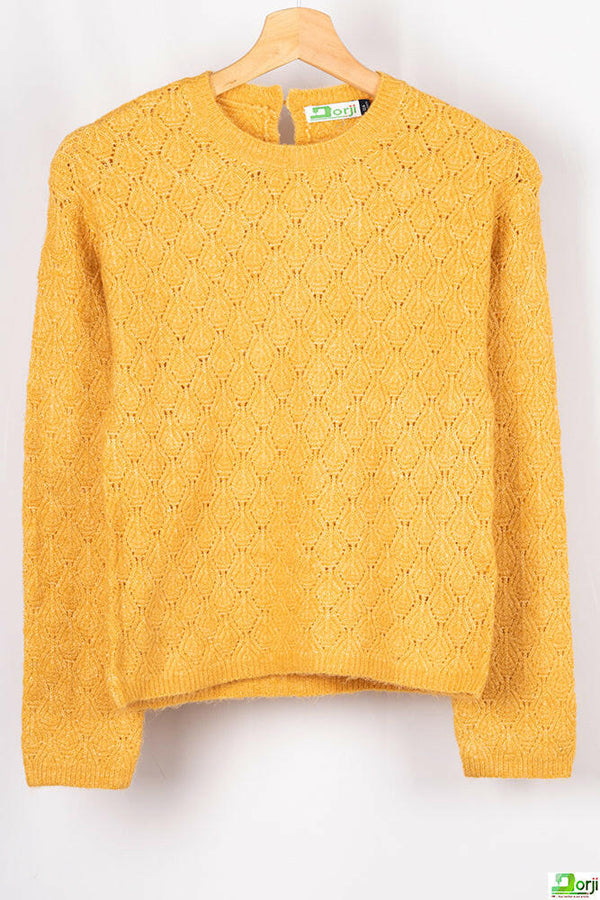 Girl’s Soft Full sleeve knitted regular fit sweater