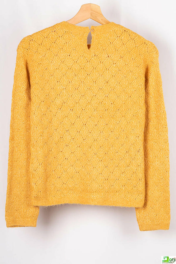 Girl’s Soft Full sleeve knitted regular fit sweater