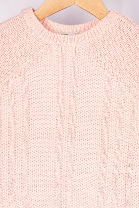 Girl’s full sleeve slim fit round neck knitted sparkle sweater in various colours. A very beautifully knitted comfortable sweater with 65% cotton & 35% polyester. Suitable for Winter and Spring.