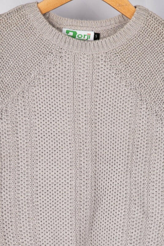 Girl’s knitted sparkle sweater