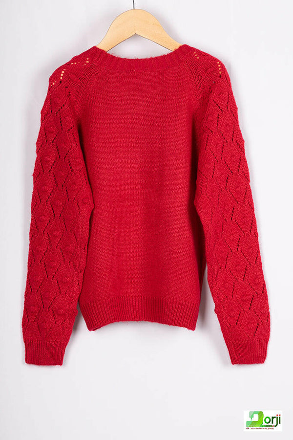 Girl's Knit Sweater