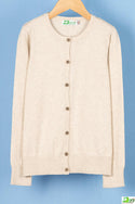 Girl's full sleeve regular fit cardigan