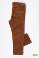 Girl's Cord Jeggings