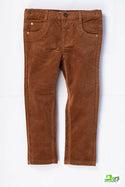 Girl's comfortable slim fit Cord Jeggings in Coffee colour.