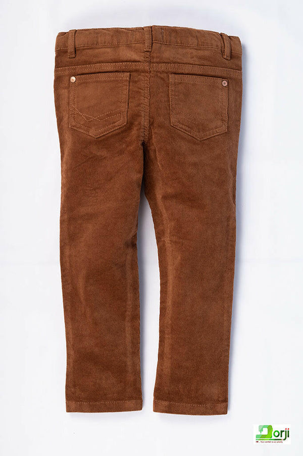 Girl's Cord Jeggings