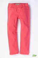 Girl's comfortable slim fit Jeggings in Pink.