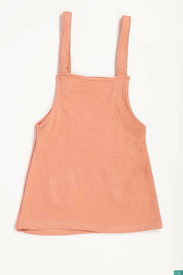 Girl’s casual colourful Pinafore dress.