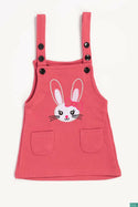 Girl’s casual colourful Pinafore dress.