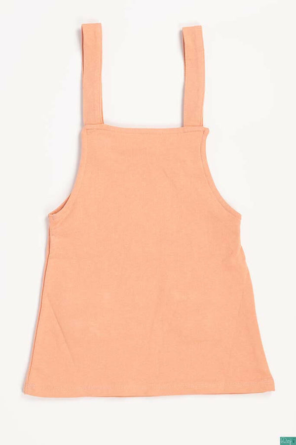 Girl’s casual colourful Pinafore dress.