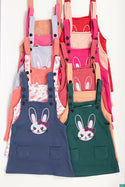 Girl’s casual colourful Pinafore dress.