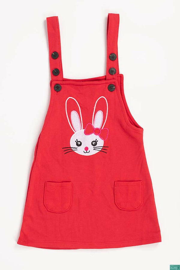 Girl’s casual colourful Pinafore dress.