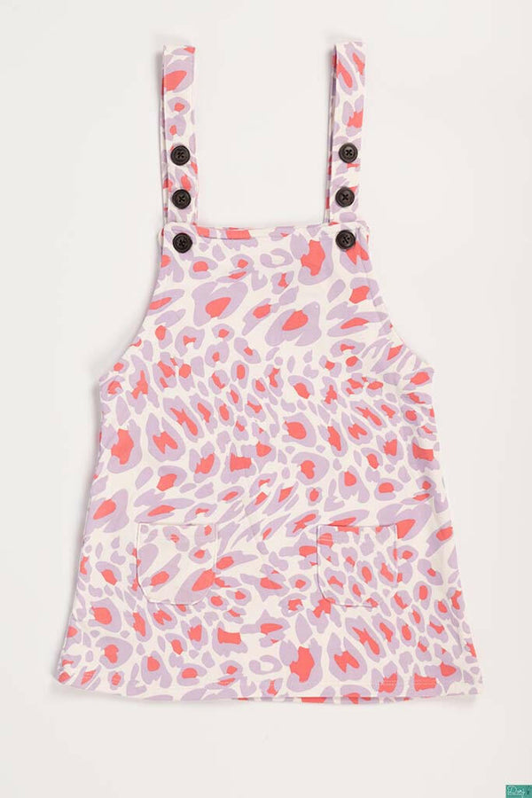 Girl’s casual colourful Pinafore dress.