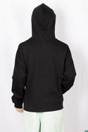 Girl's full sleeve casual fit hoodie with a glittery sequence Design on chest.