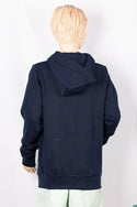 Girl's full sleeve casual fit hoodie with pockets.