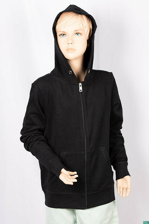 Girl's full sleeve casual fit hoodie with pockets.