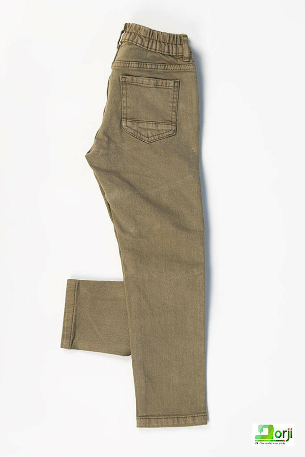 Girl's Ripped Faded Jeans