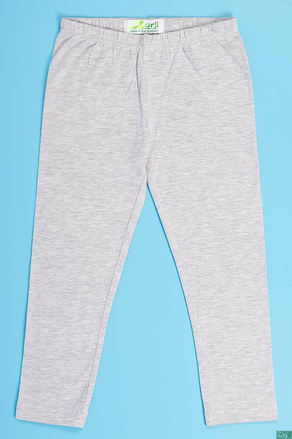 Girl's full length soft comfortable light weighted leggings.