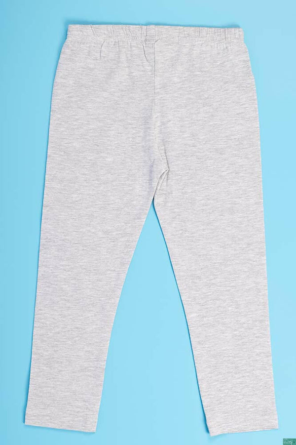 Girl's full length soft comfortable light weighted leggings.